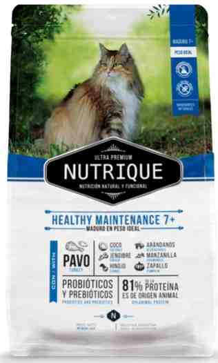 NUTRIQUE GATO + 7 HEALTHY MAINTENANCE X 2KG 